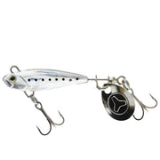 Vobler DUO Tetra Works Spin 2.8cm 5g CKA0370 Shiny Shirasu S