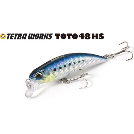 Vobler DUO Tetra Works Toto 48HS Heavy Sinking, CCC0075 Lemon Boost, 4.8cm, 4.3g