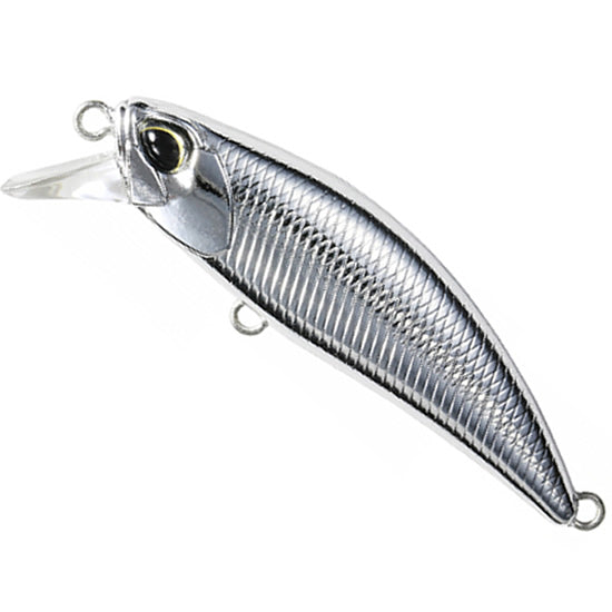 Vobler DUO Tetra Works Toto 48HS Heavy Sinking,  MCC0522 UV Silver Slash B, 4.8cm, 4.3g