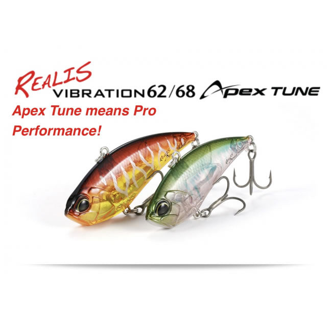 Vobler DUO Vibration 62 Apex Tune 6.2cm 9.7g CCC3354 Ghost Red Tiger S