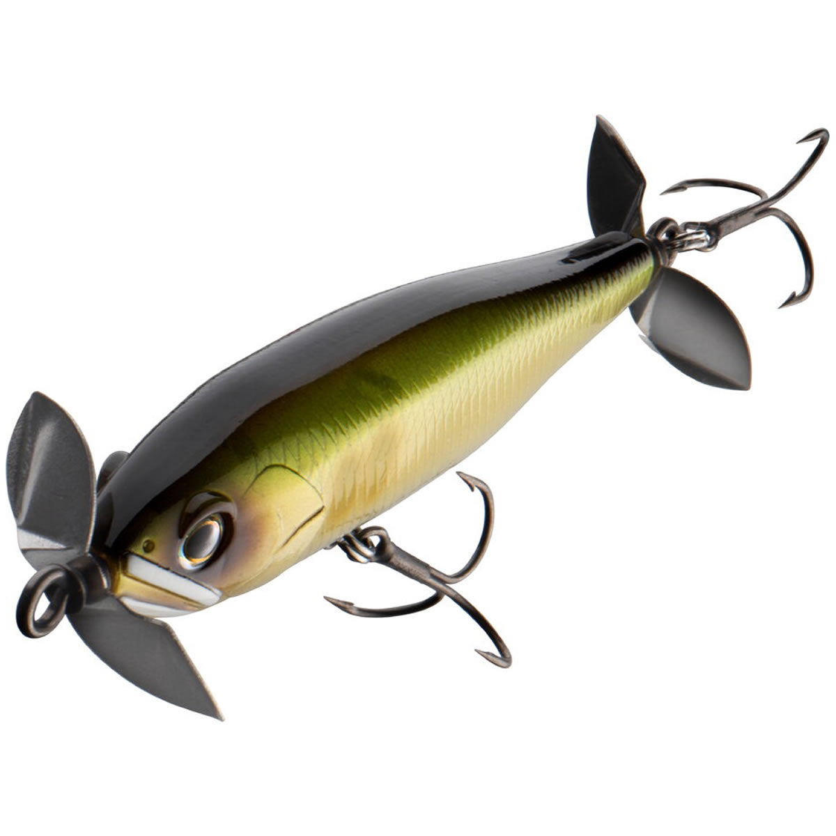 Vobler Daiwa Steez Prop 85F 8.5cm, Ghost Ayu, 12.7g