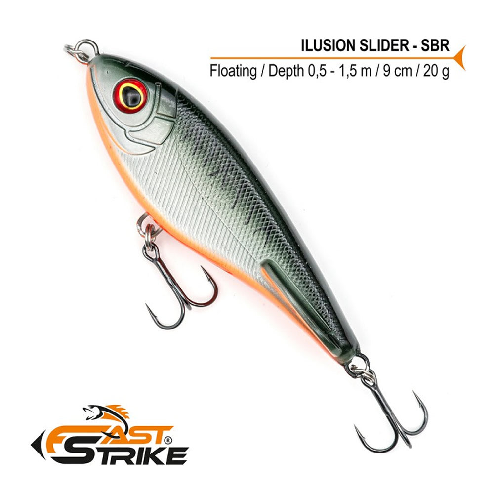 Vobler FAST STRIKE Ilusion Slider 9cm Culoare SBR 1buc/pac