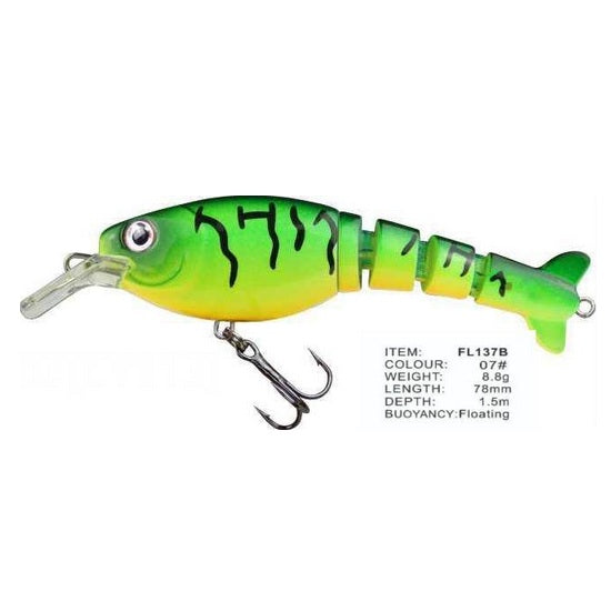 Vobler FL FL137B Floating 78mm 8.8g Depth 1.5m Colour 07