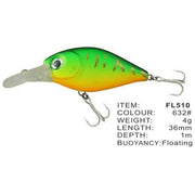 Vobler FL FL510 Floating 36mm 4.0g Depth 1.0m Colour 632