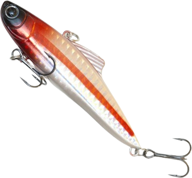 Vobler Fast Strike Hunter Big River Vib Sinking, Silver Red 006, 8.5cm, 28g, 1buc/pac