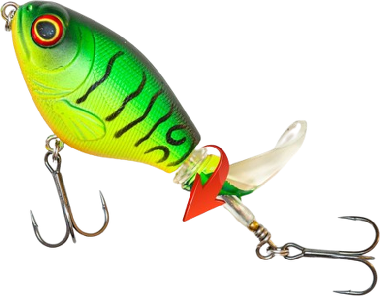 Vobler Fast Strike Top Water, Fire Tiger 011, 7.5cm, 17g, 1buc/pac