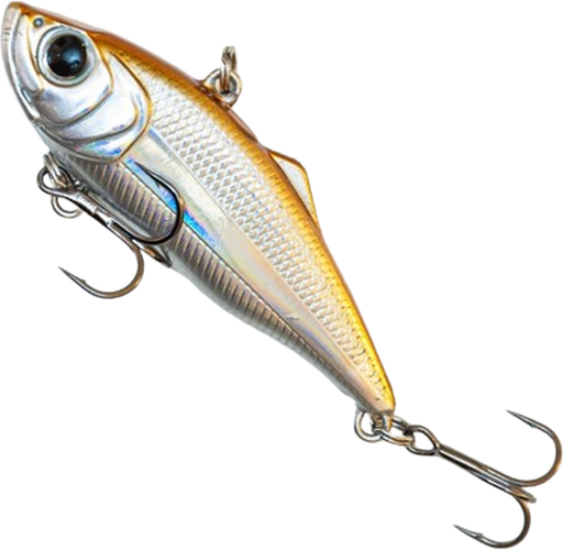 Vobler Fast Striker Sinking Atraktus ASP Vibe, Silver Gold, 6.2cm, 10.4g, 1buc/pac