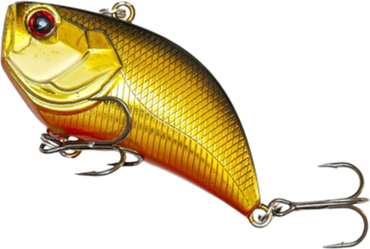 Vobler Fast Striker Sinking Reality Vibe, Gold Black D, 5.4cm, 14.5g, 1buc/pac