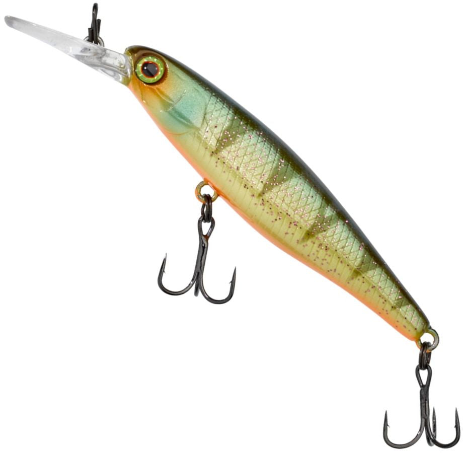 Vobler GUNKI Squirrel Minnow Floating, SP Agressive Perch, 4.5g, 6.1cm, 1buc/pac