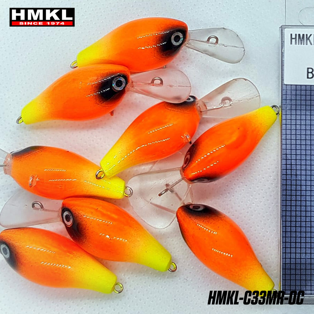 Vobler HMKL Crank 33 MR Suspend ORANGE CHARTREUSE 3.3cm 3g 1buc