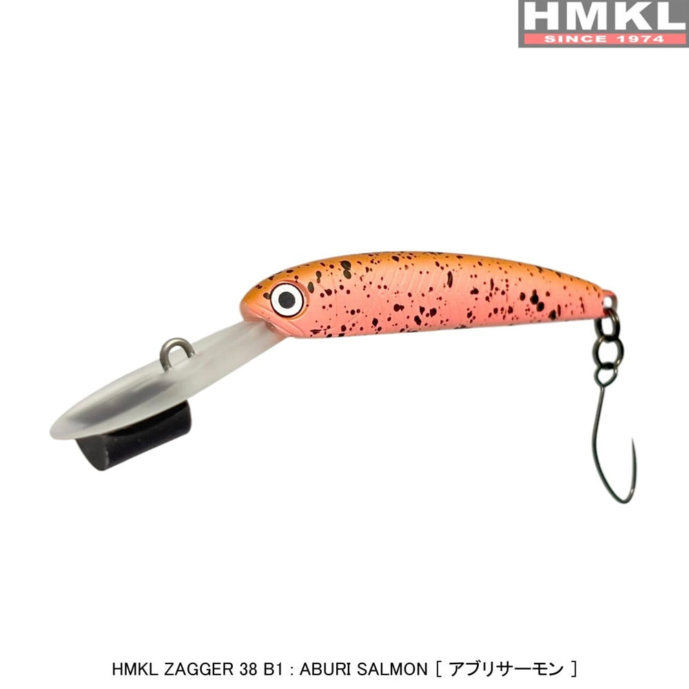 Vobler HMKL Minnow Zagger 38B1,3.8cm, 2.8 gr, Aburi Salmon, 1buc/pac	