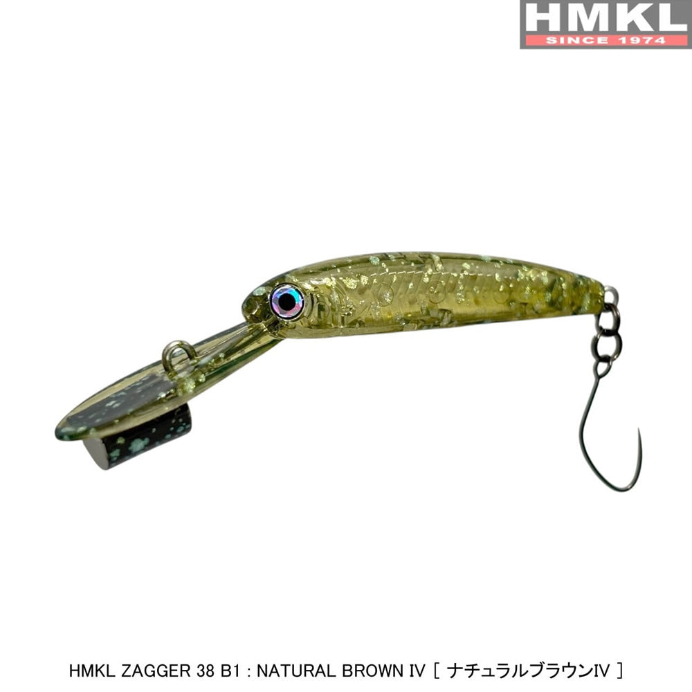 Vobler HMKL Minnow Zagger 38B1,3.8cm, 2.8 gr, Natural Brown IV, 1buc/pac	