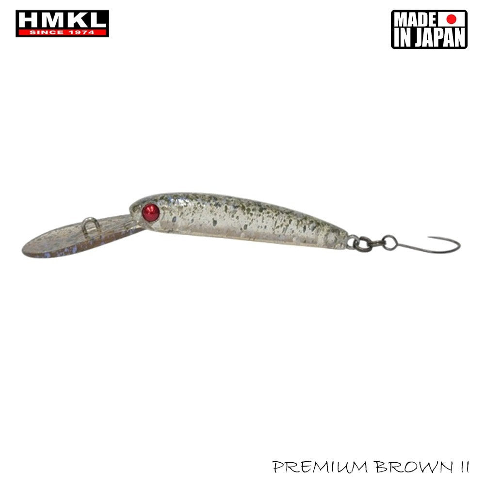 Vobler HMKL Minnow Zagger 38F1,3.8cm, 1.1gr, Premium Brown II, 1buc/pac	