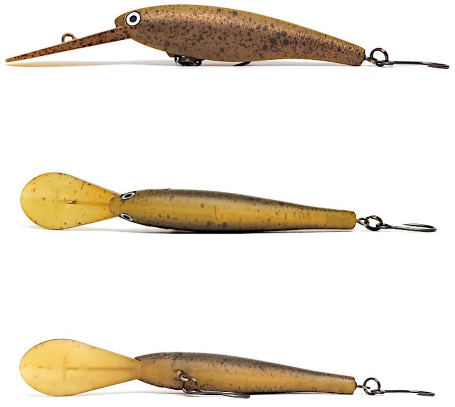 Vobler HMKL Shad Sinking Area, Glow Choco, 5.9g, 6.5cm