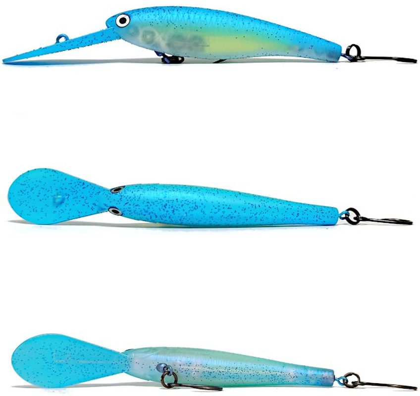 Vobler HMKL Shad Sinking Area, Natural Blue, 5.9g, 6.5cm