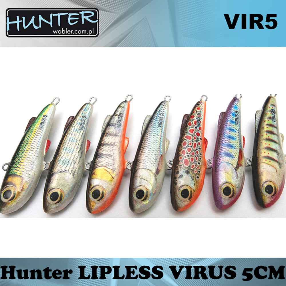 Vobler HUNTER Lipless Virus Culoare AL 5cm 1buc/pac