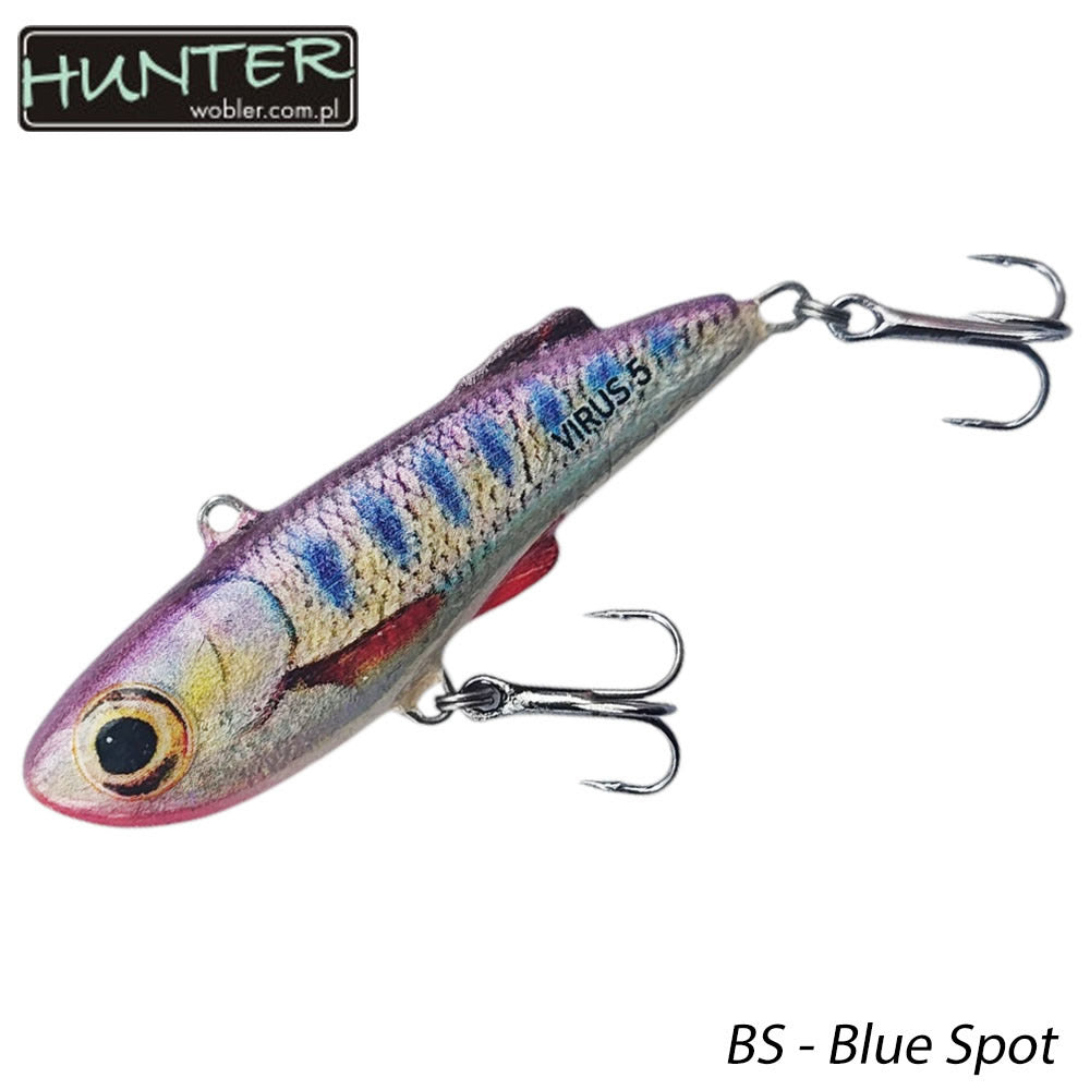 Vobler HUNTER Lipless Virus Culoare BS 5cm 1buc/pac
