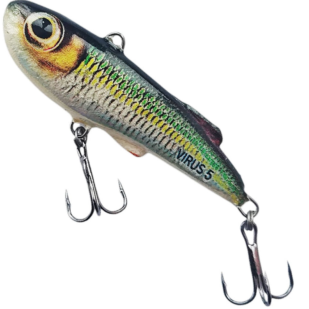 Vobler HUNTER Lipless Virus Culoare OLIV 5cm 1buc/pac