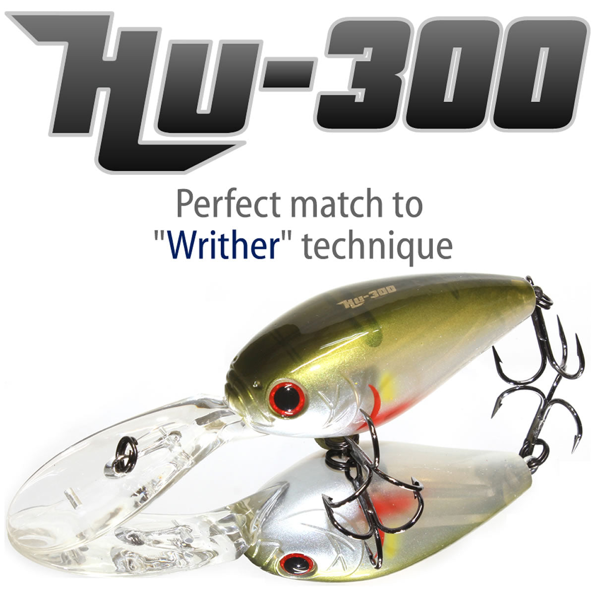 Vobler Hide Up HU-300 F, 13 Kinkuro, 5.8cm, 16g