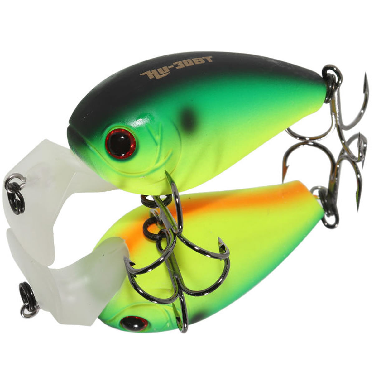 Vobler Hide Up HU-30BT F, 05 Lime Chart, 4.3cm, 8.6g