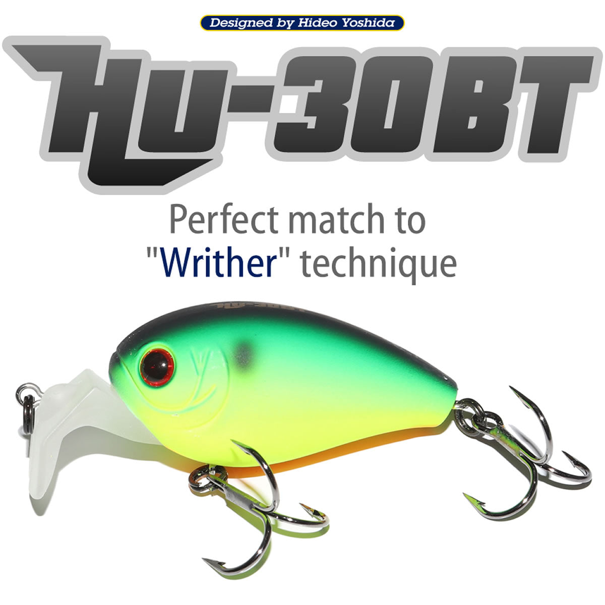 Vobler Hide Up HU-30BT F, 44 Spawn Red, 4.3cm, 8.6g
