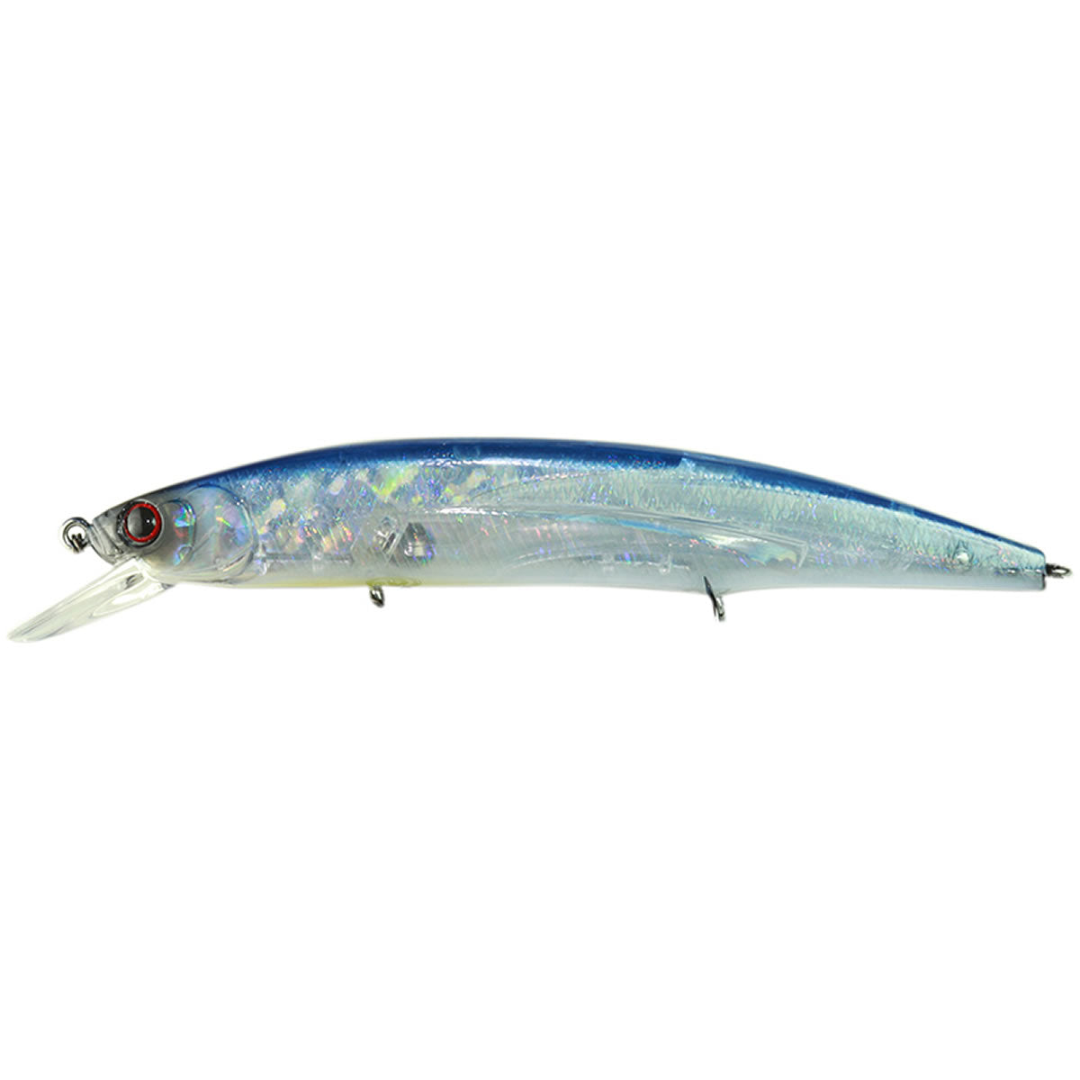 Vobler Hide Up Hu-Minnow 111SP, 141 Tamaranbai Blue, 11cm, 17g