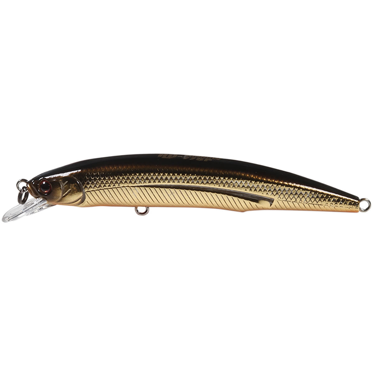 Vobler Hide Up Hu-Minnow 77SP, 113 Kinkuro, 7.7cm, 5g
