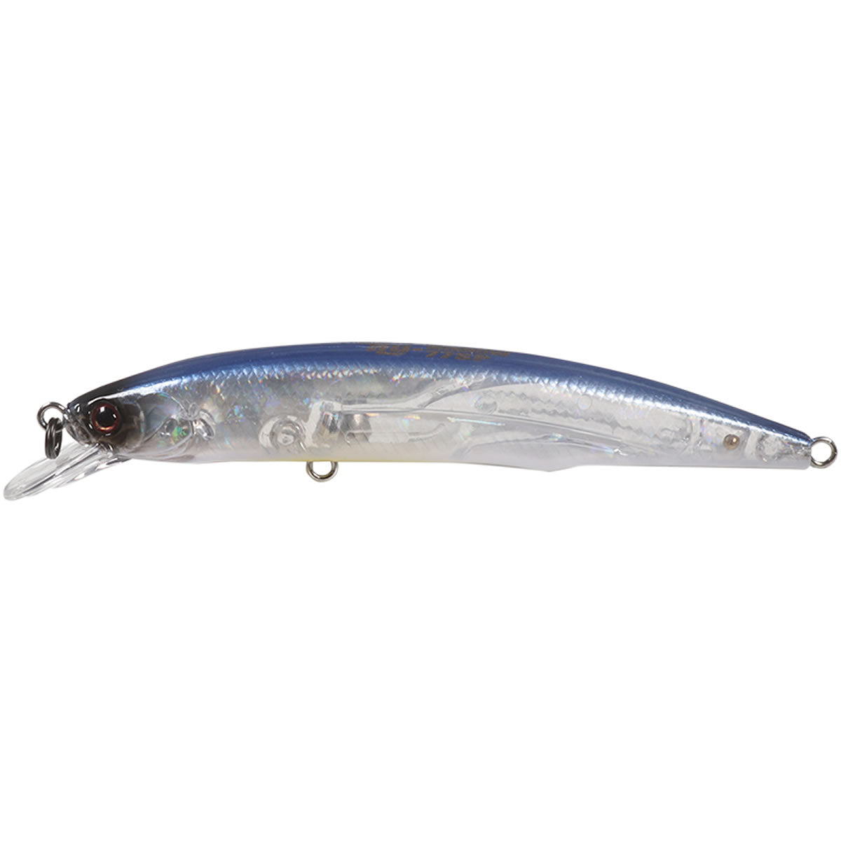 Vobler Hide Up Hu-Minnow 77SP, 141 Tamaranbai Blue, 7.7cm, 5g