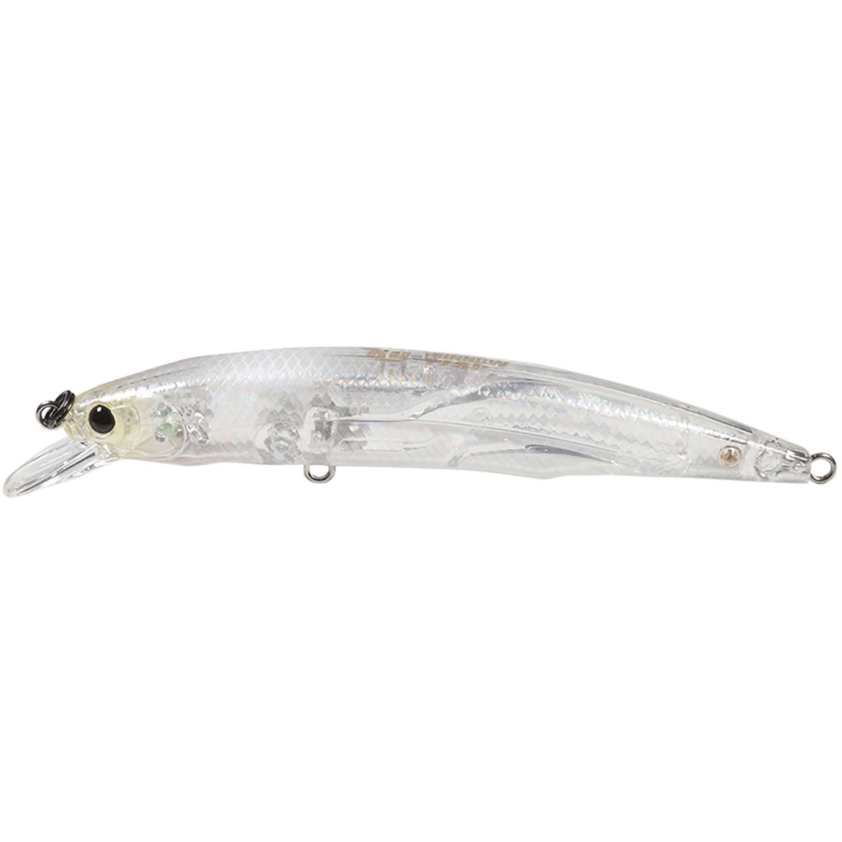 Vobler Hide Up Hu-Minnow 77SP, 252 Cold Clear Shad, 7.7cm, 5g
