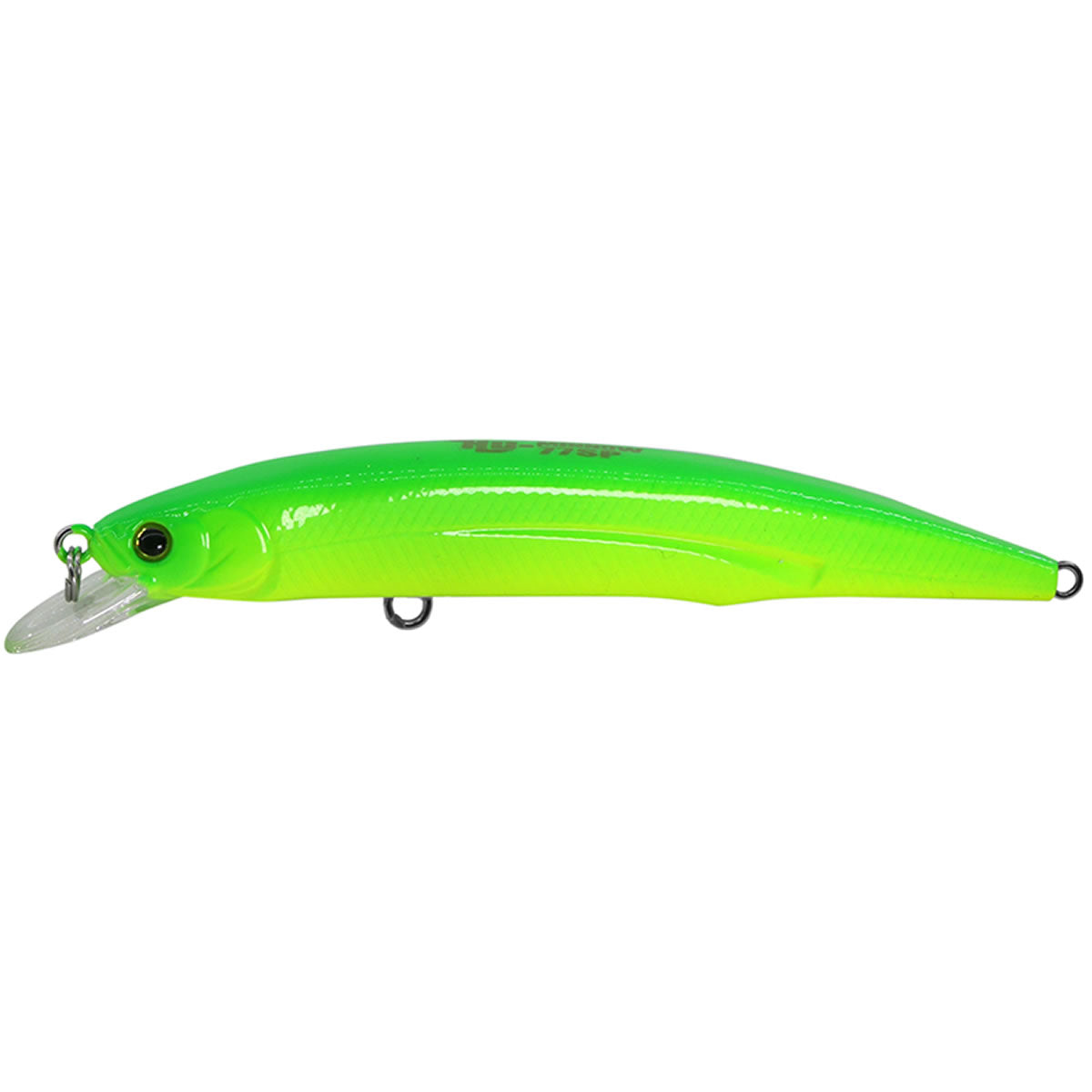Vobler Hide Up Hu-Minnow 77SP, S-09 Green Chart, 7.7cm, 5g