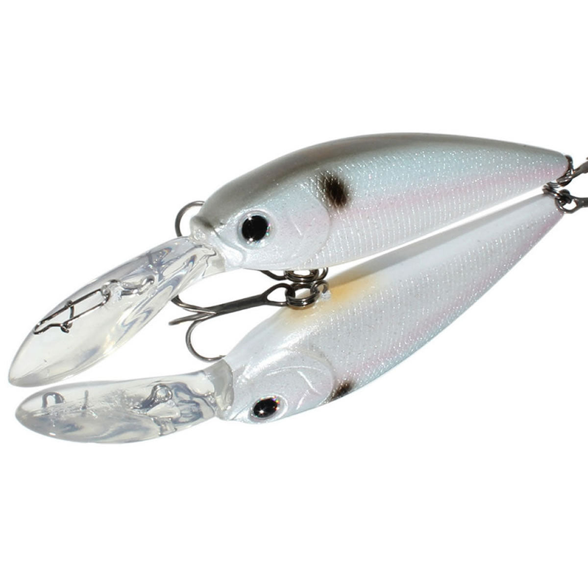 Vobler Hide Up Hu Shad 60SP, 43 Black Back Shad, 6cm, 7g