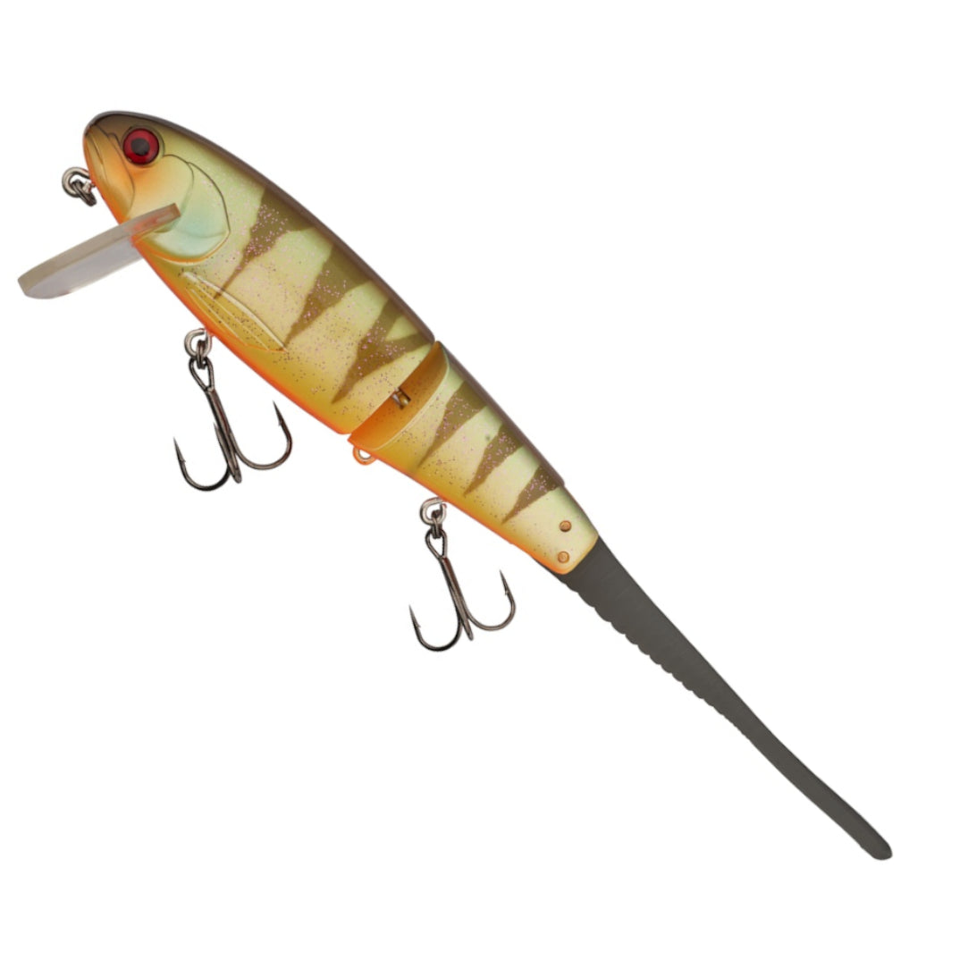 Vobler ILLEX Flat Bone Clicker, Aggressive Perch, 22cm, 1buc/pac