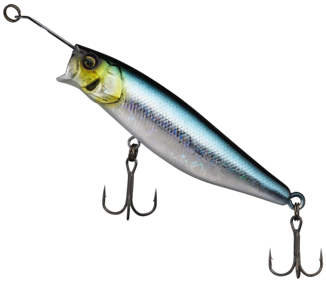 Vobler ILLEX Rise Bait Popper, Shine Katana, 22g, 8.5cm, 1buc/pac