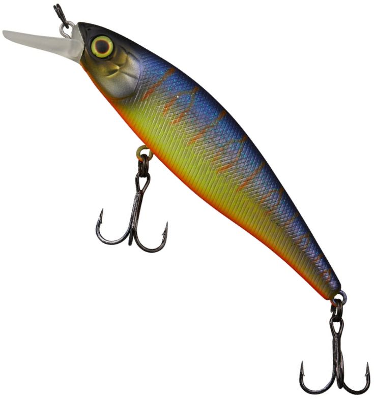 Vobler ILLEX Squad Minnow Floating, Muddy Secret Tiger, 14g, 7.9cm, 1buc/pac