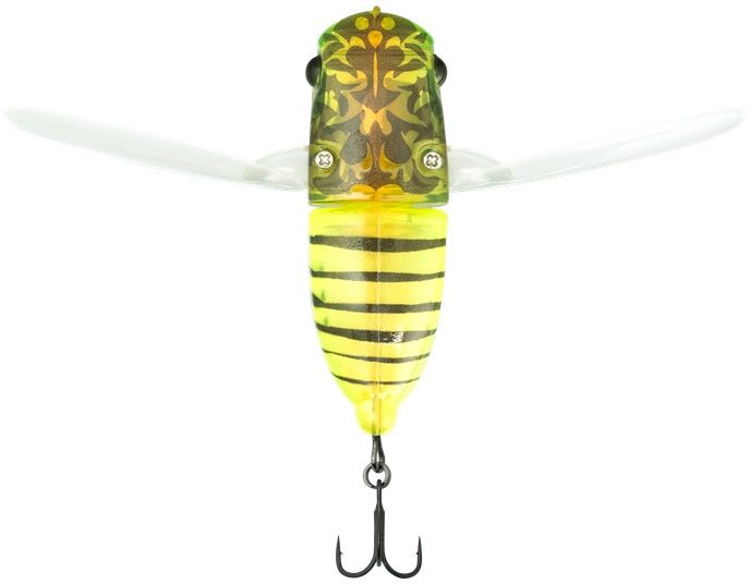 Vobler ILLEX Suisen Top Water, Sight Clear Insect, 5g, 4.3cm, 1buc/pac 