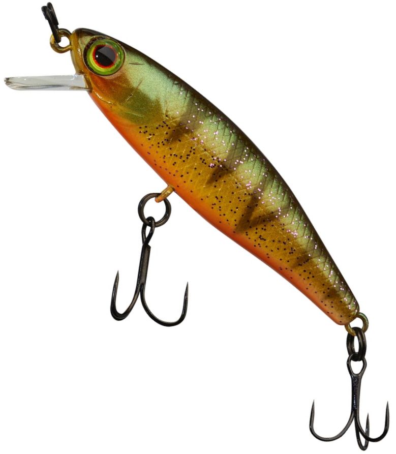 Vobler ILLEX Tiny Fry Suspending Minnow, Aggresive Percjh, 2.7g, 5cm, 1buc/pac