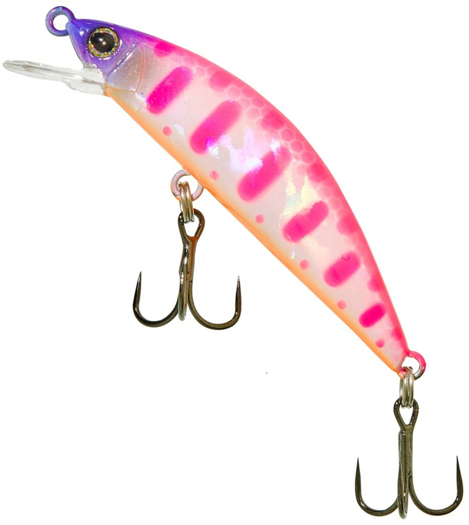 Vobler ILLEX Tricoroll HW, Pink Pearl Yamame, 4.7cm, 3.2g, 1buc/pac