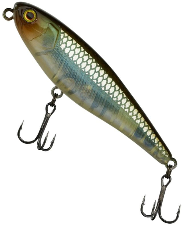 Vobler ILLEX Water Moccasin Top Water, HS Ghost Minnow, 9.4g, 7.5cm, 1buc/pac 