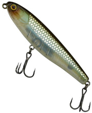 Vobler ILLEX Water Monitor Top Water, HS Ghost Minnow, 13.5g, 8.5cm, 1buc/pac 