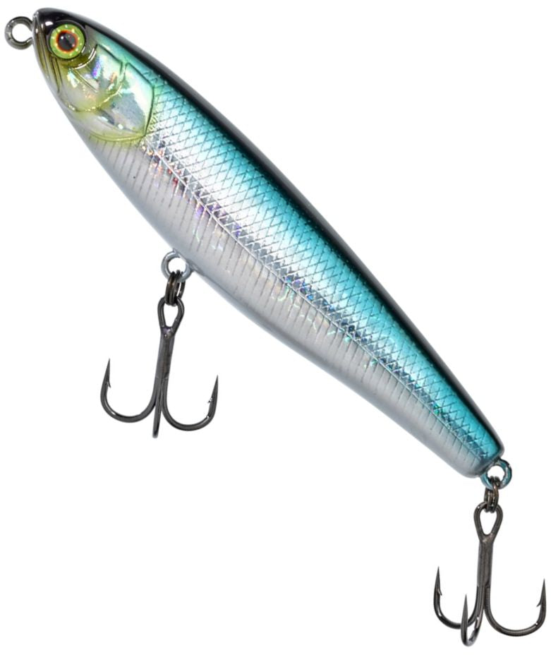 Vobler ILLEX Water Monitor Top Water, Shine Katana, 13.5g, 8.5cm, 1buc/pac 