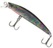 Vobler IMA Twing Minnow 60S Sinking, 008 Titanium Black Red Berry, 6cm, 6.5g, 1buc/pac