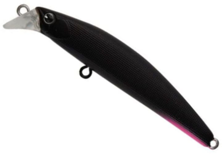 Vobler IMA Twing Minnow 60S Sinking, 014 Matte Black, 6cm, 6.5g, 1buc/pac