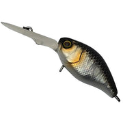 Vobler JACKALL DD Chubby 38F, UV Mat Silver &amp; Black, 3.8cm, 4.7g