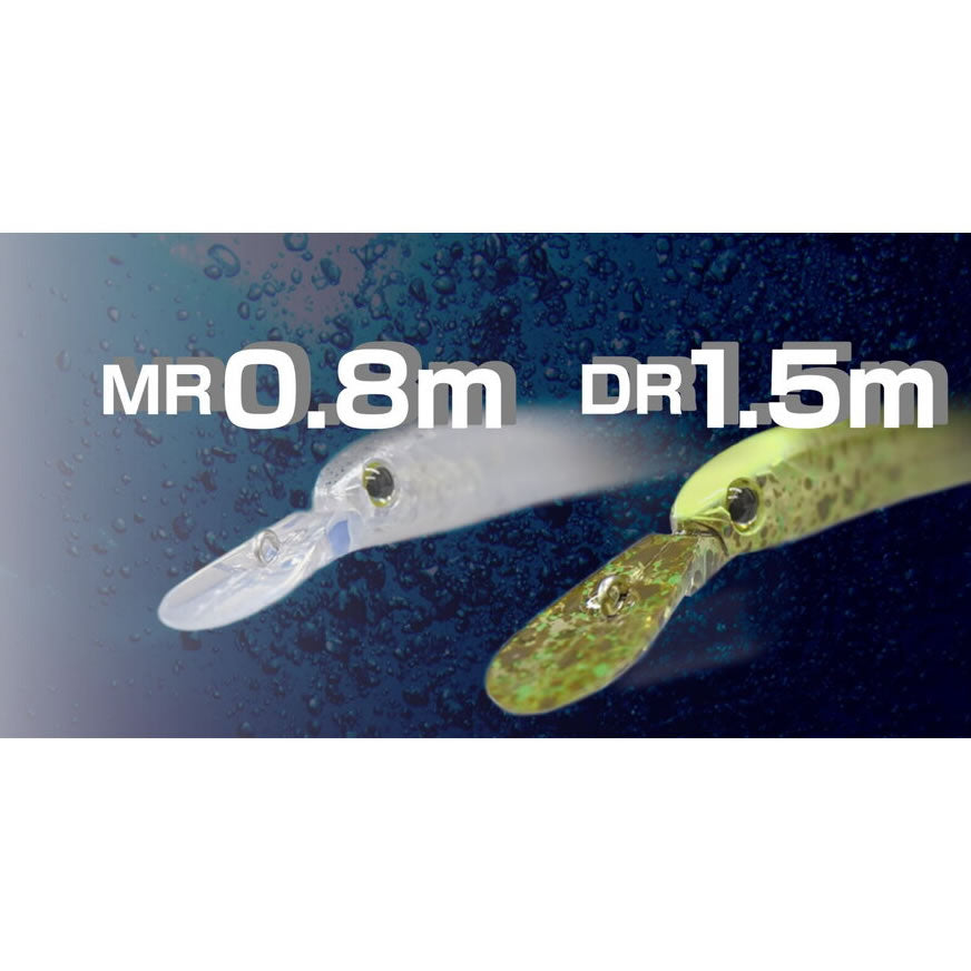 Vobler JACKALL TC Reigen DR, Silver Kado Chip, 5.2cm, 1.8g