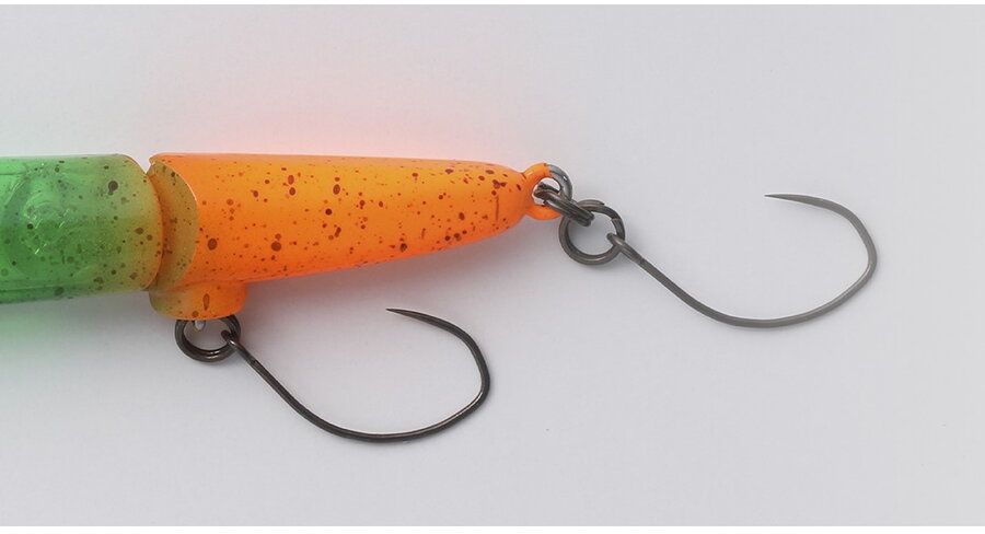Vobler JACKALL Timon Futten FS, Kadoniki Half Glow, 3.8g, 6cm, 1buc/pac