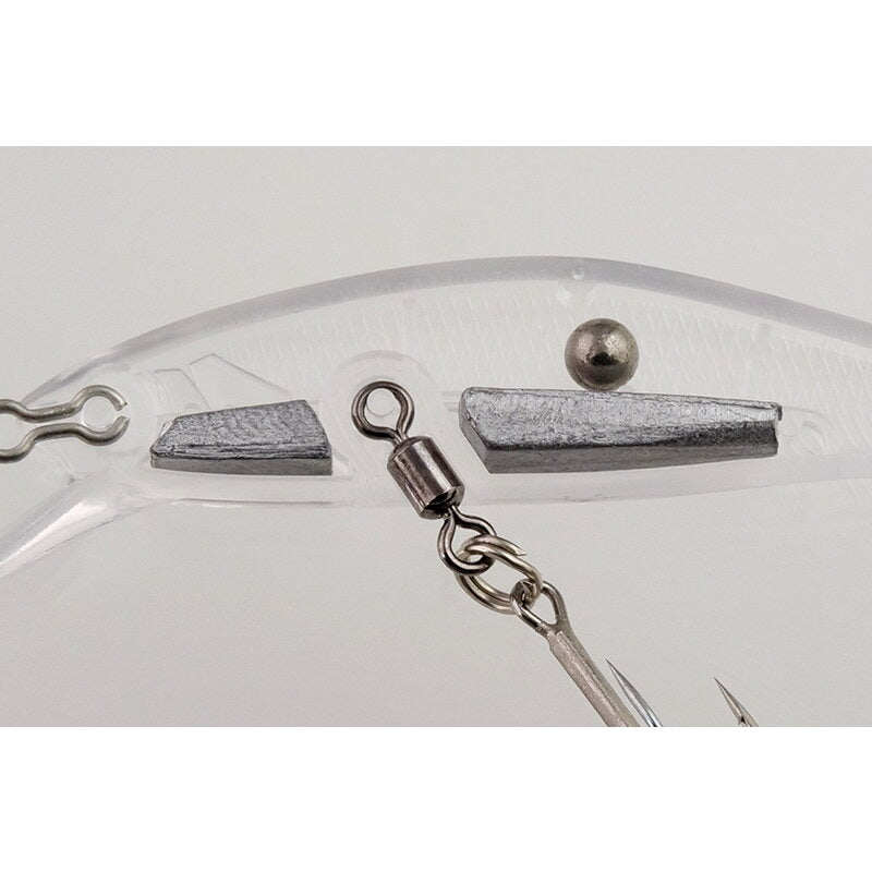 Vobler JACKALL Tricoroll Ryushin Knocker 63HW, Etchu Yukiyo Blue Back, 6.3cm, 7.6g