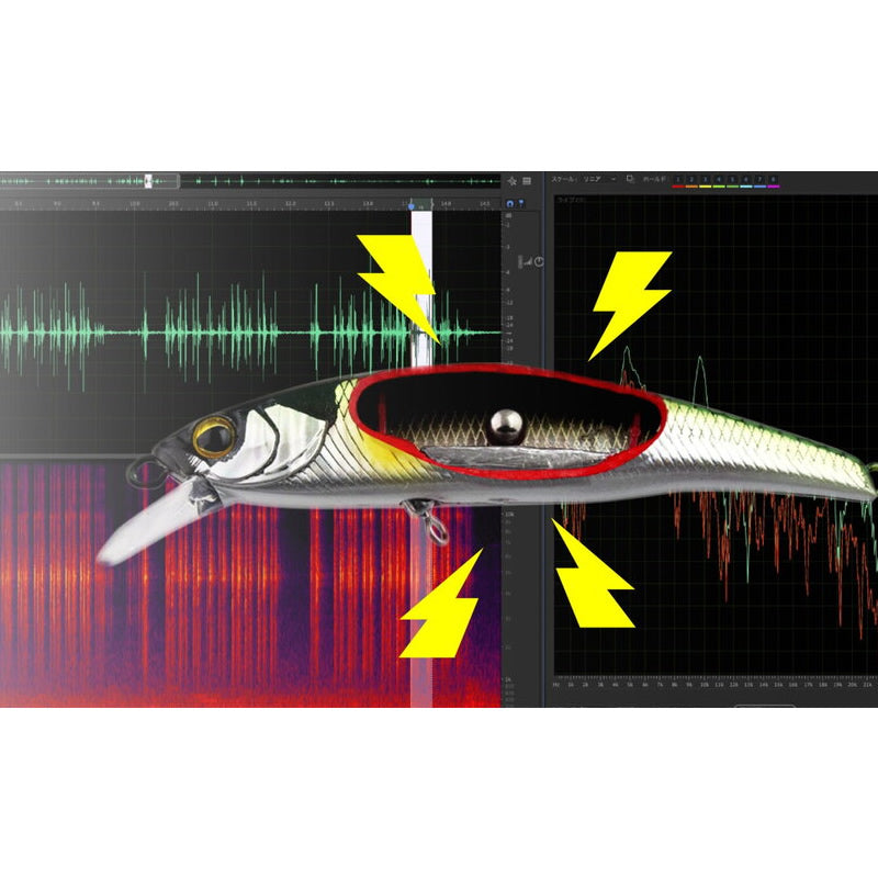 Vobler JACKALL Tricoroll Ryushin Knocker 70HW, Ecchu Yukishiro Blue Back, 7.0cm, 10.1g