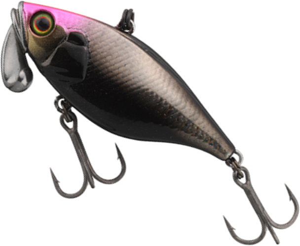 Vobler Jackall TN38 Trigon, 7.3g, 3.8cm, Pink Head Aurora Black