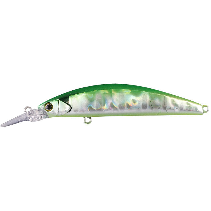 Vobler Jackall Tricoroll GT 88MD-F Flash Green Back 8.8cm 10.8g
