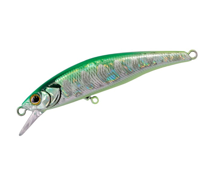Vobler Jackall Tricoroll Ryushin 63HW Flash Green Back 6.3cm 7g